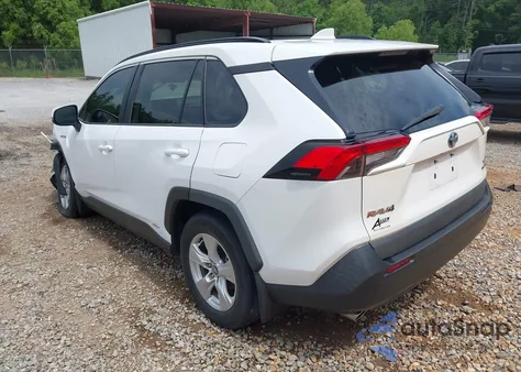 2020 Toyota Rav4 Hybrid Xle из США, поврежденный, VIN 2T3RWRFV5LW094731